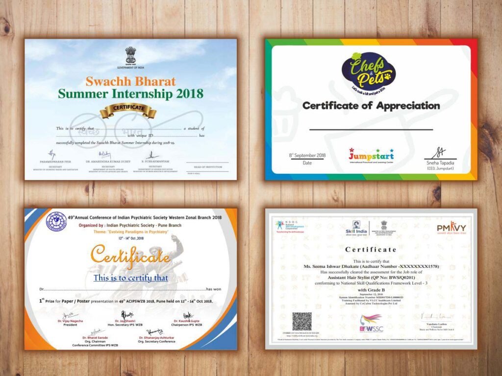 Certificate Printing Beeston